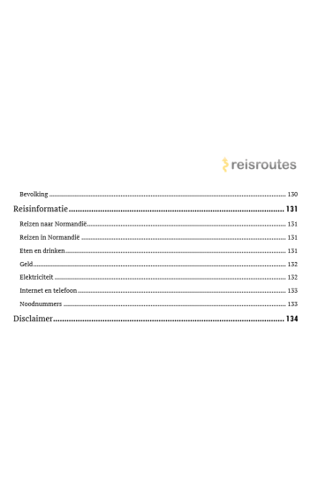 Normandië Rondreis (PDF)