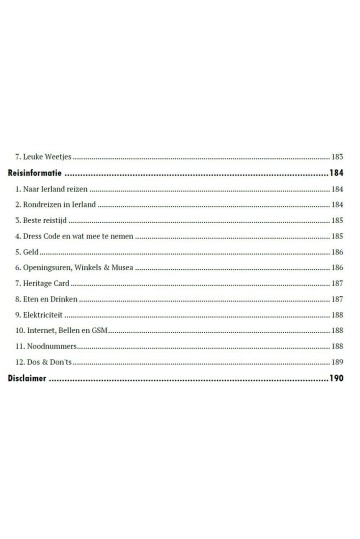 Ierland Rondreis (PDF)