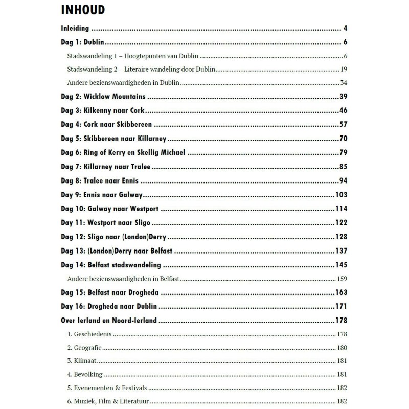 Ierland Rondreis (PDF)