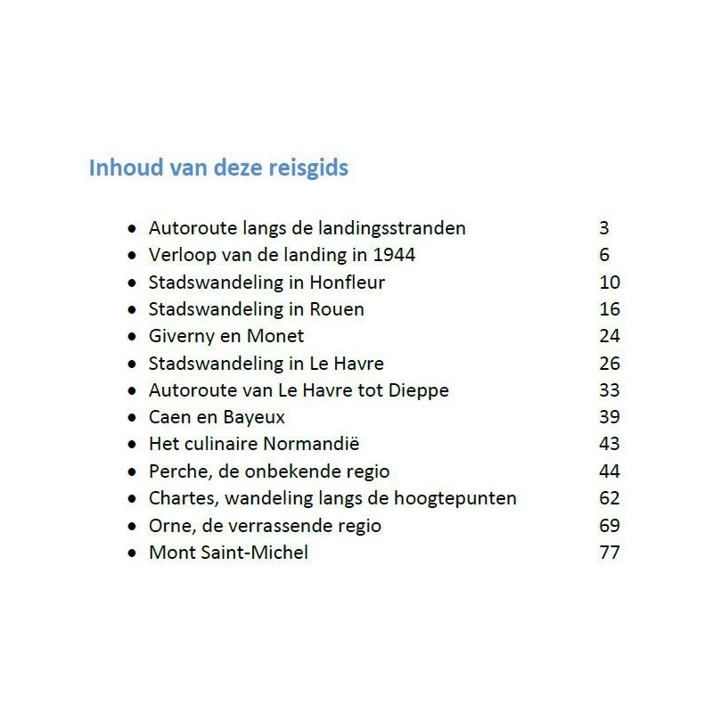 Normandië Rondreis (PDF)