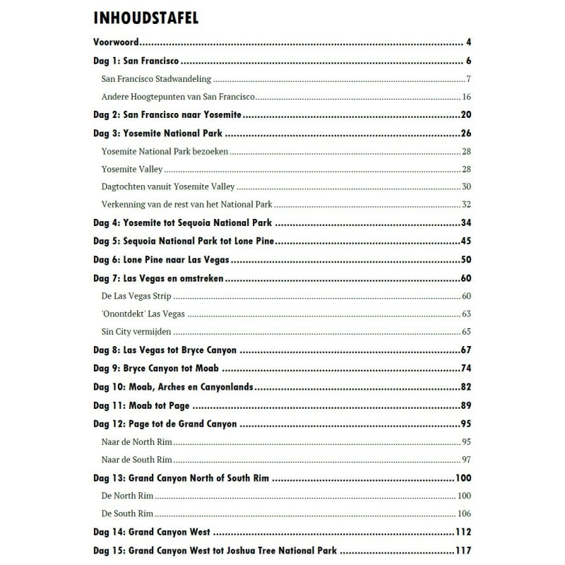 Zuidwest-USA Rondreis (PDF)