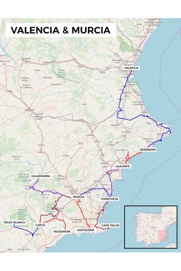 Valencia en Murcia Rondreis (PDF)