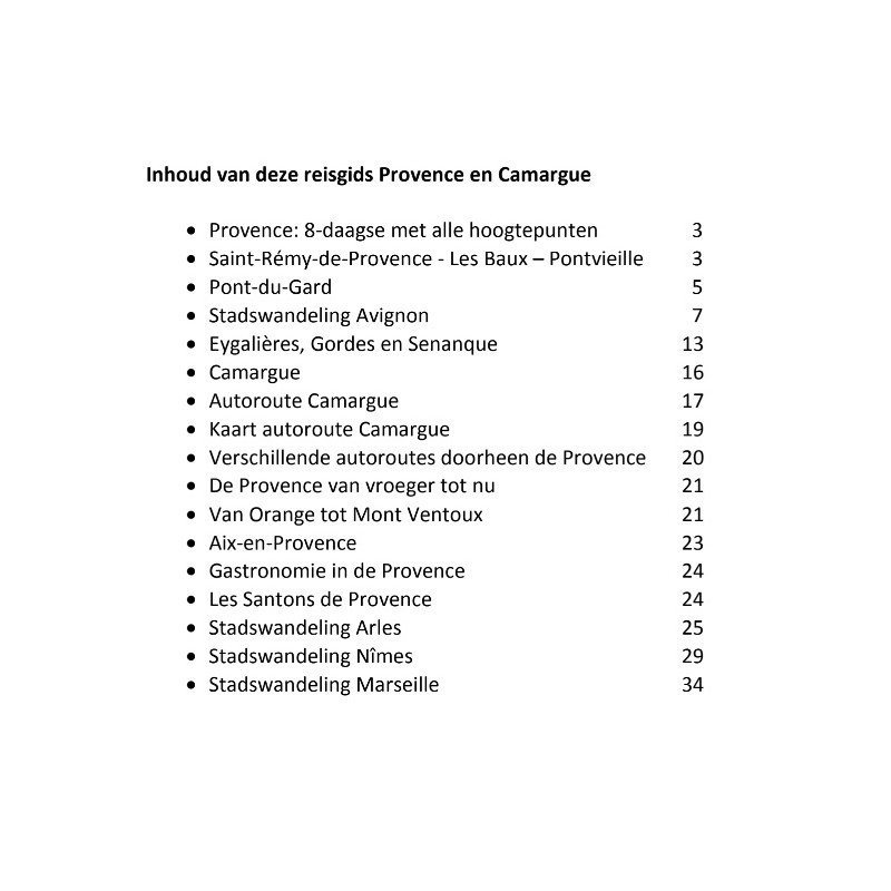 Provence Rondreis (PDF)