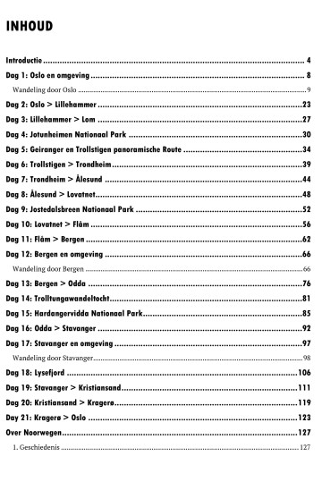 Zuid-Noorwegen Rondreis (PDF)