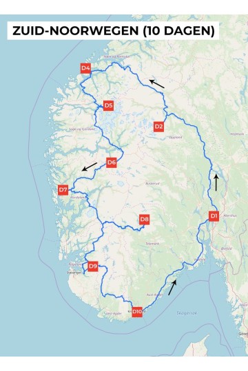 Zuid-Noorwegen Rondreis (PDF)
