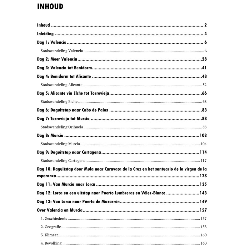 Valencia en Murcia Rondreis (PDF)