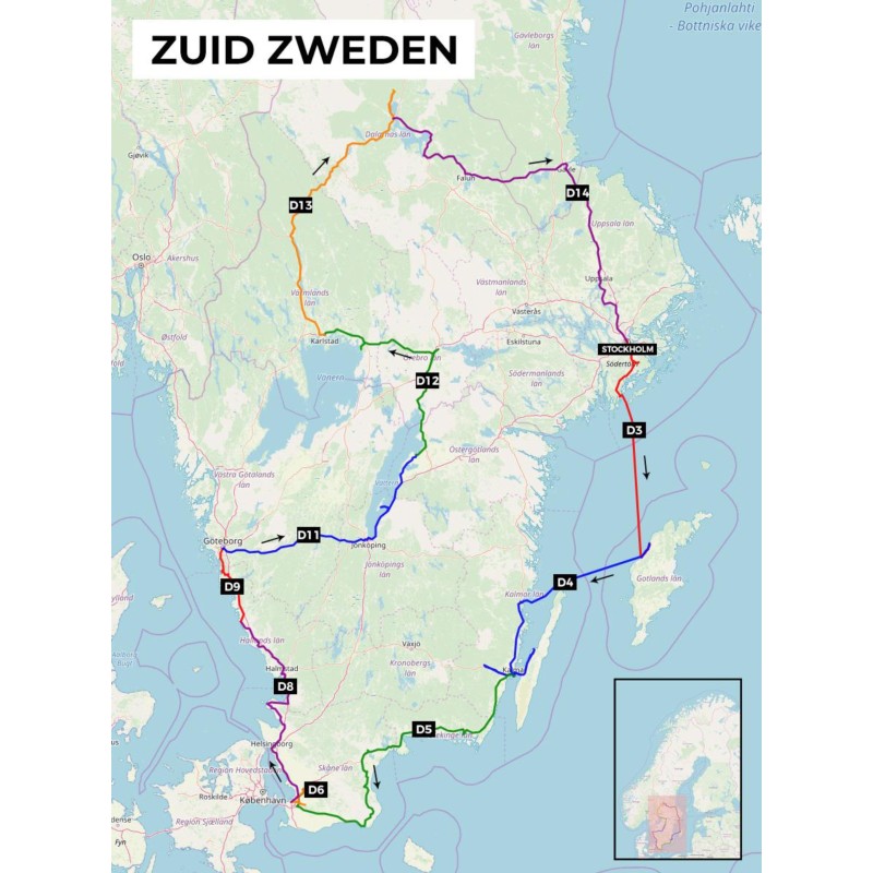 Zuid-Zweden Rondreis (PDF)