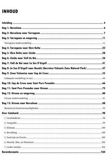 Catalonië Rondreis (PDF)