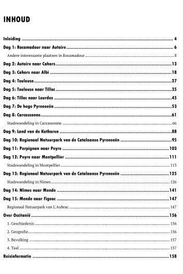 Occitanië Rondreis (PDF)