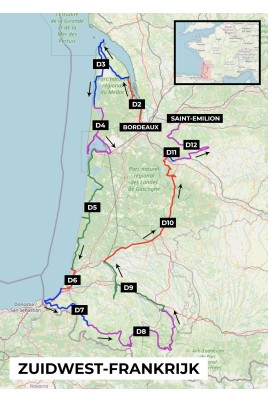 Zuidwest-Frankrijk Rondreis (PDF)