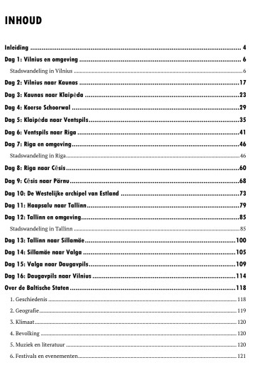 Baltische Staten Rondreis (PDF)