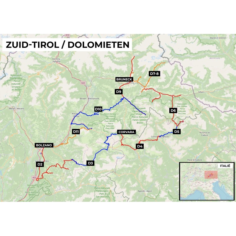 Dolomieten & Zuid-Tirol Rondreis (PDF)
