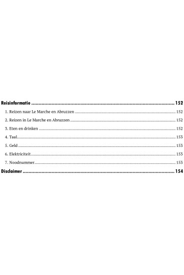 Le Marche & Abruzzo Rondreis (PDF)