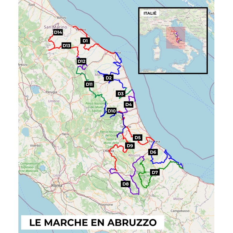 Le Marche & Abruzzo Rondreis (PDF)