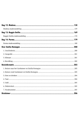 Emilia-Romagna & Gardameer (PDF)