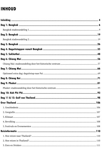 Thailand Rondreis (PDF)
