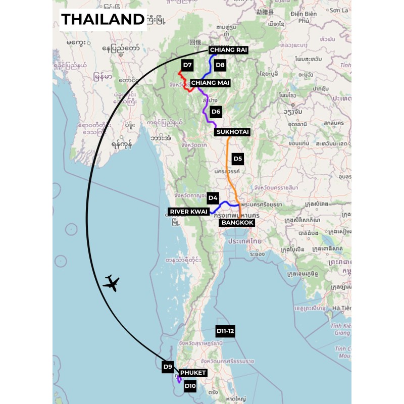 Thailand Rondreis (PDF)