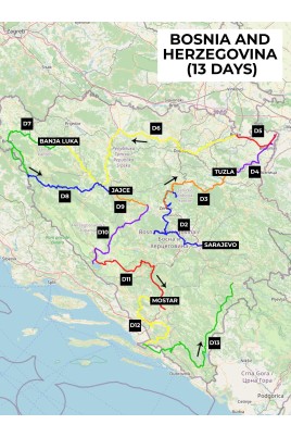 Bosnië-Herzegovina Rondreis (PDF)
