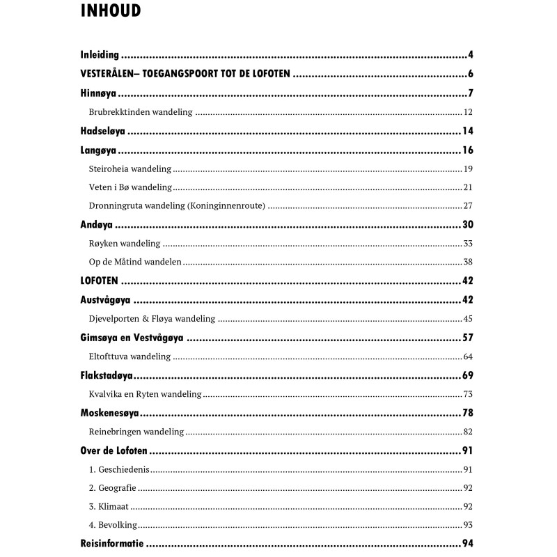 Lofoten & Vesterålen Rondreis (PDF)