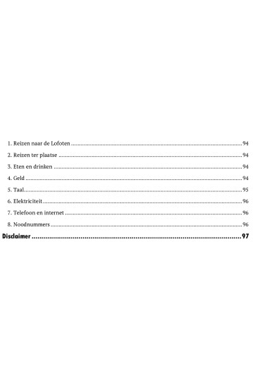 Lofoten & Vesterålen Rondreis (PDF)