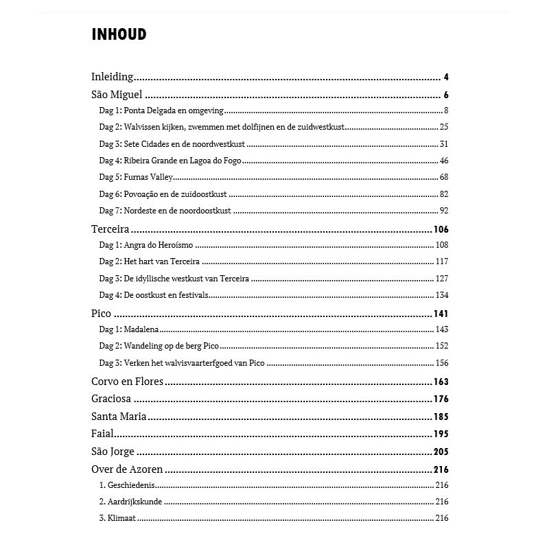 Azoren Rondreis (PDF)