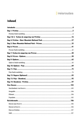 Kosovo Rondreis (PDF)