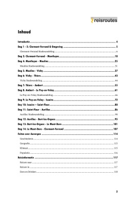Auvergne Rondreis (PDF)