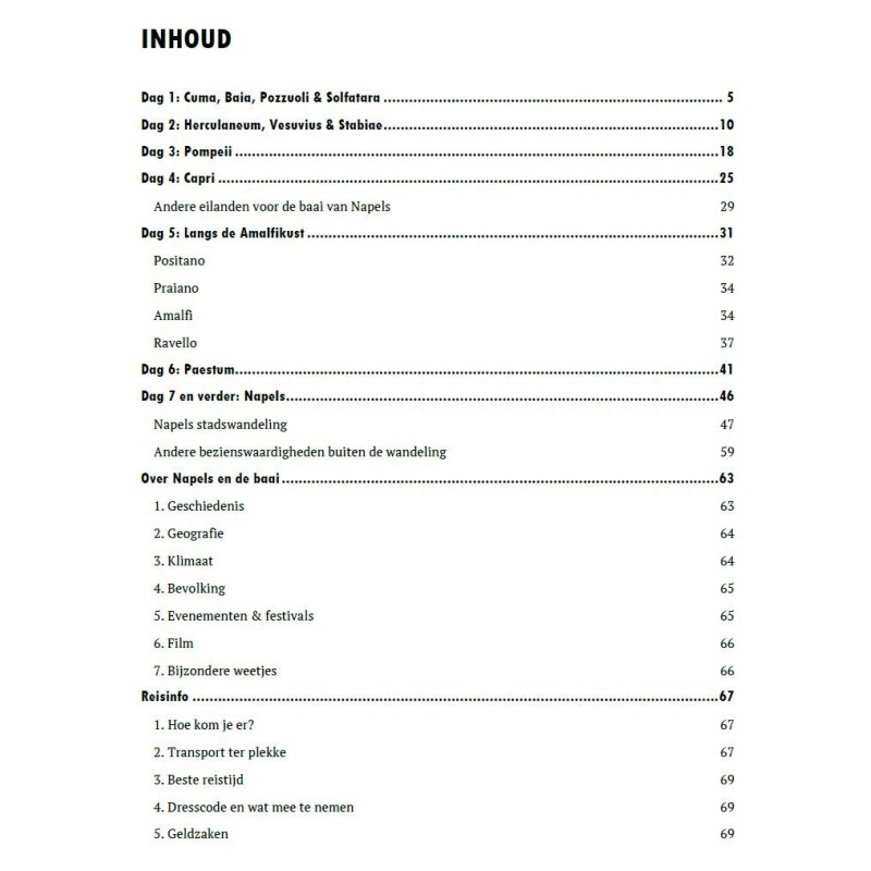 Napels, Amalfi en Pompeii reisgids rondreis (PDF)
